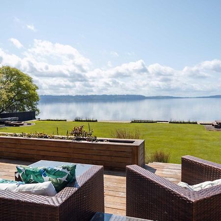 רוטורואה Jandals & Joy Lakefront Retreat מראה חיצוני תמונה